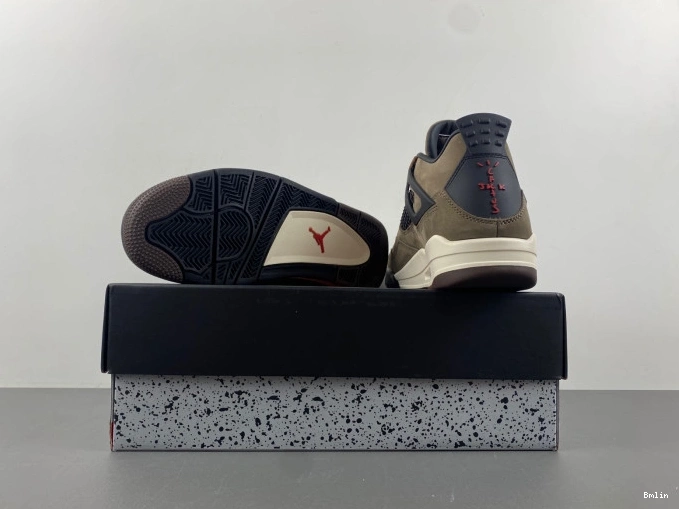 Bmlin Shoes 4 TS Air AJ4-882335 Travis Scott Retro Jordan Brown x 0730
